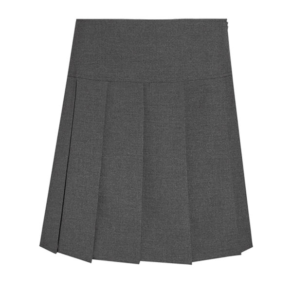 Junior Drop Waist Knife Pleat Skirt - DL977 Thumbnail